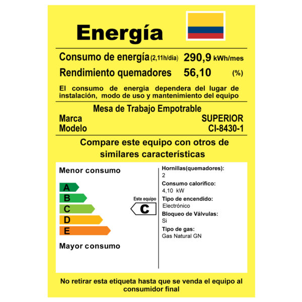Estufa CI 8430-1 - Imagen 6