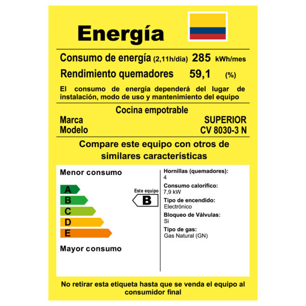 Estufa CV 8030-3 N - Imagen 8