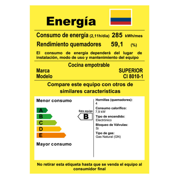 Estufa CI 8010-1 - Imagen 7